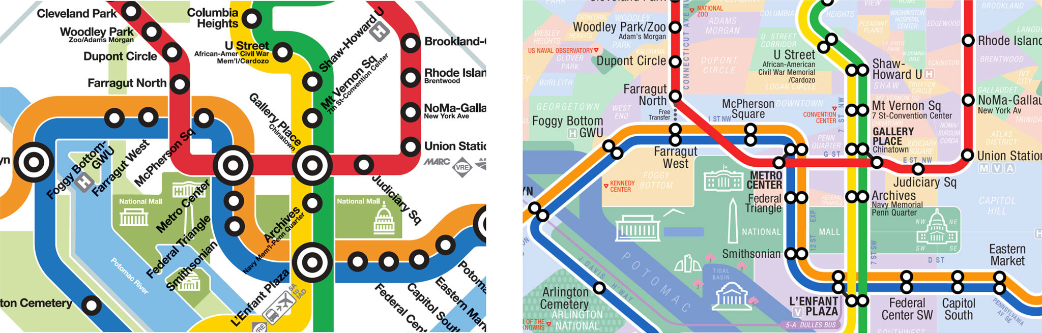 Kickmap Washington Dc Metro